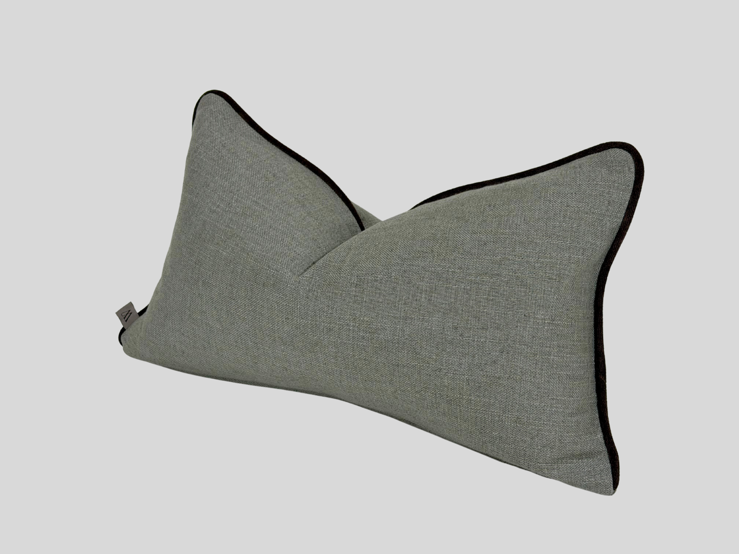 Soft grey cushion cover 30x50