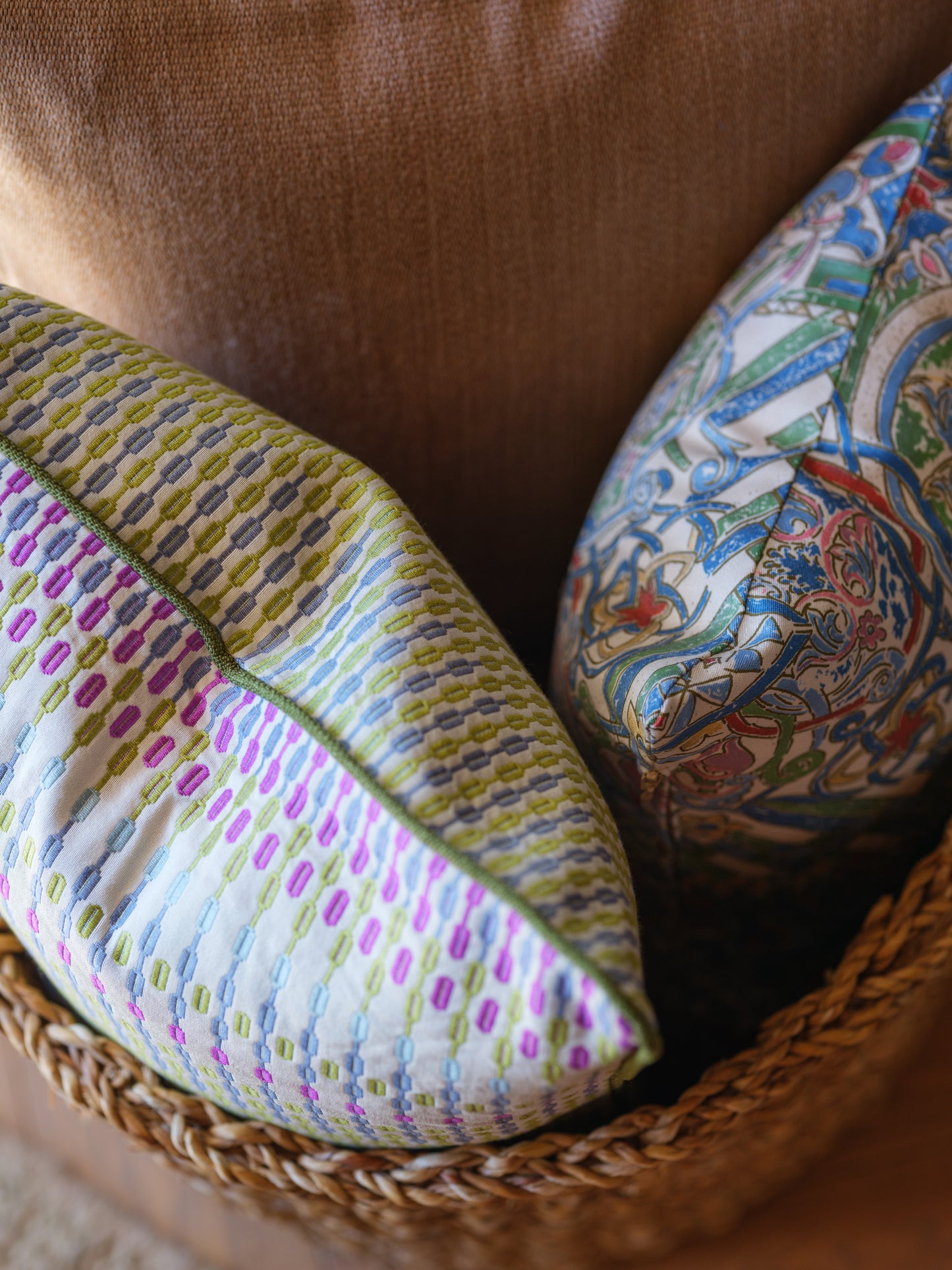 Botanical cushion cover 30x50