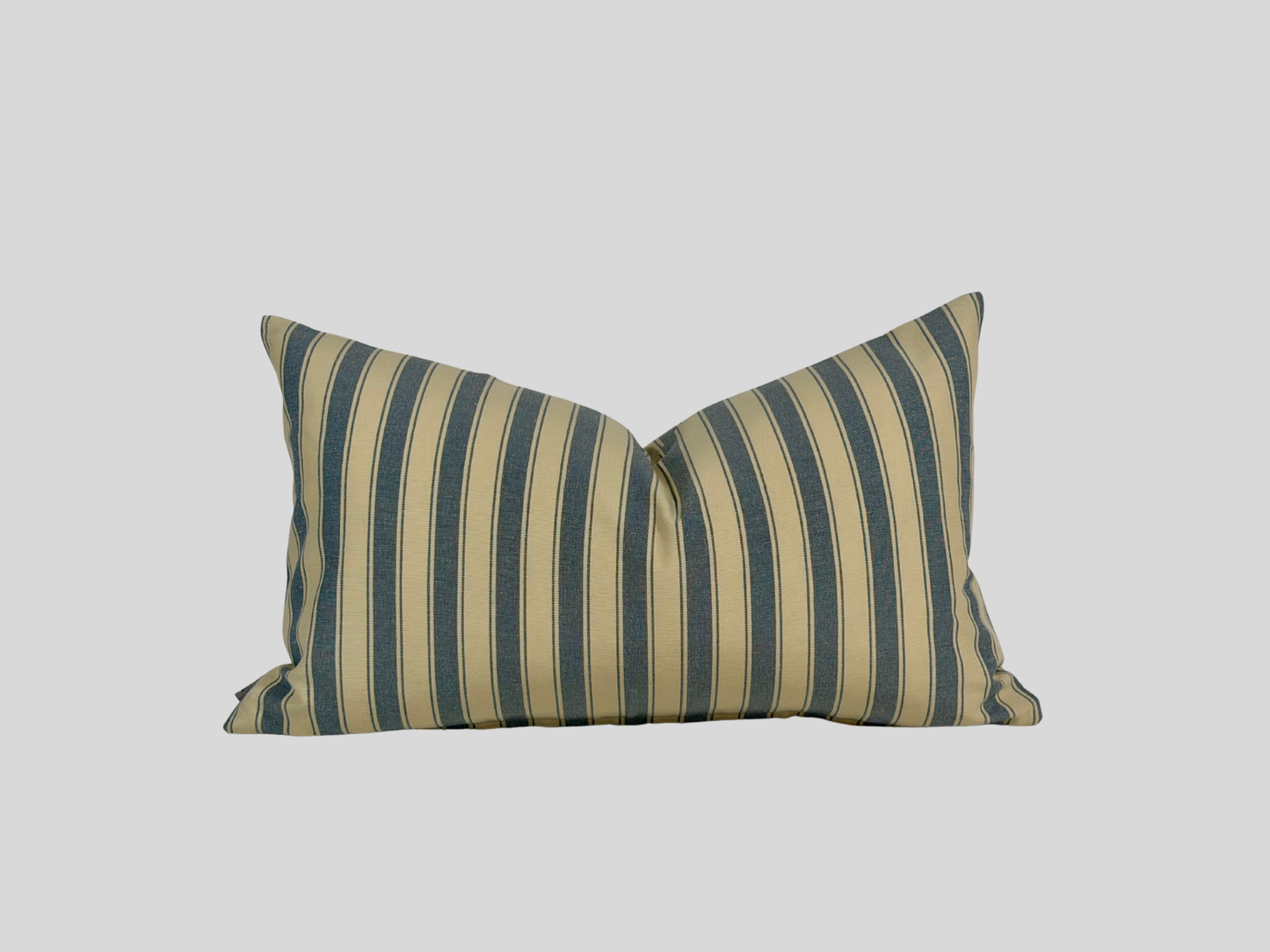 Blue vintage striped cushion cover 30x50