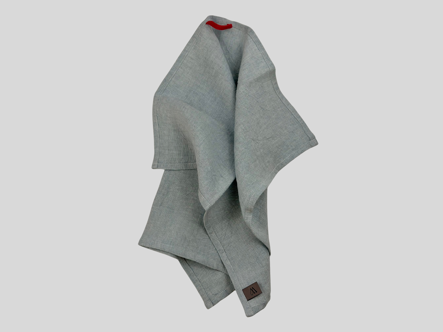 Light blue kitchen towel