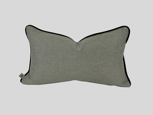 Soft grey cushion cover 30x50
