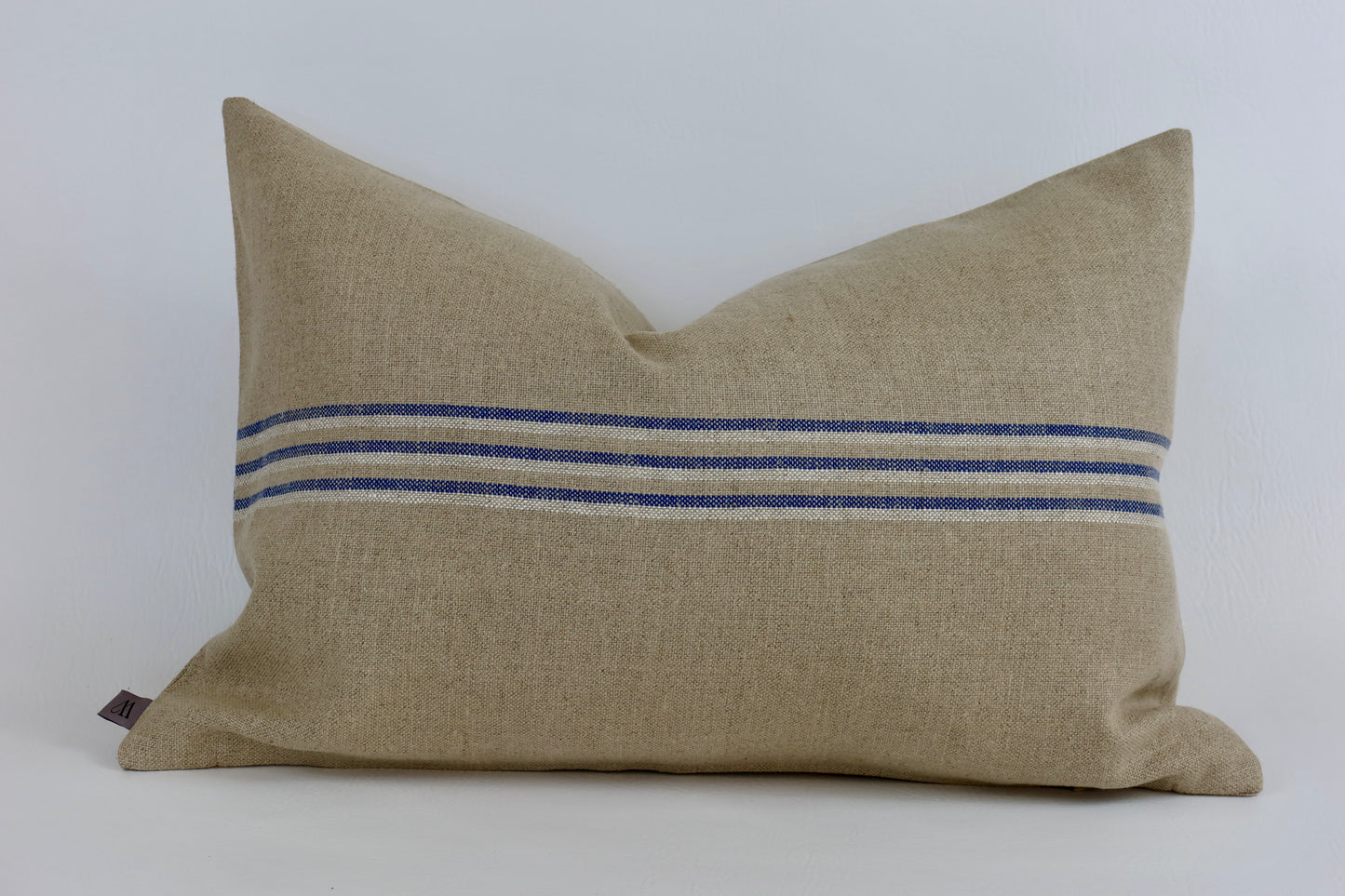 French blue stripe cushion cover 40x60