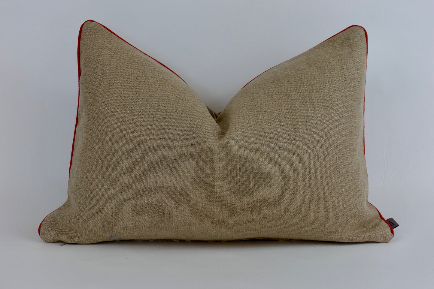 Beige geometric cushion cover 40x60