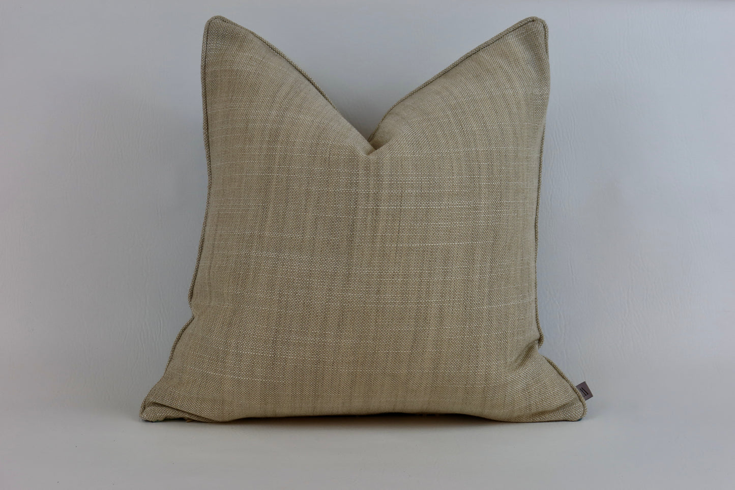 Turquoise botanical cushion cover 50x50