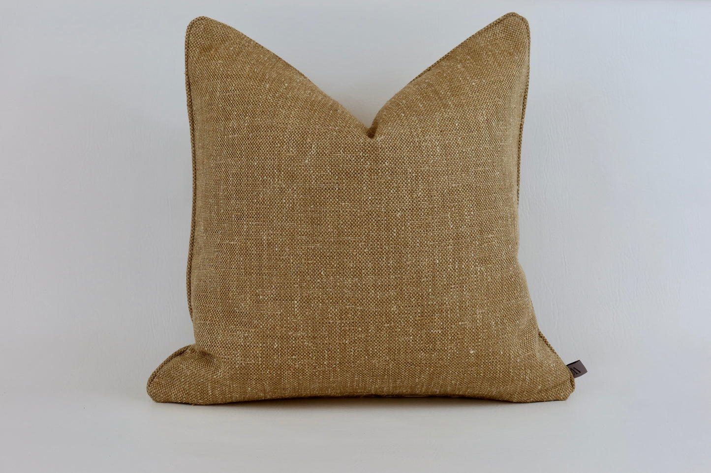 Brown botanical cushion cover 50x50
