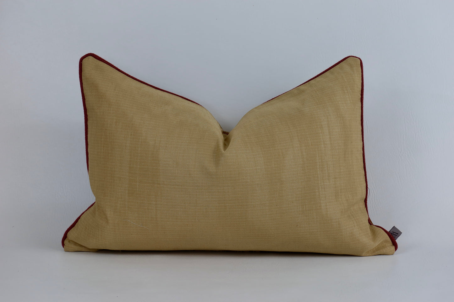 Multicoloured Striped Cushion Cover with Contrast Back 40x60