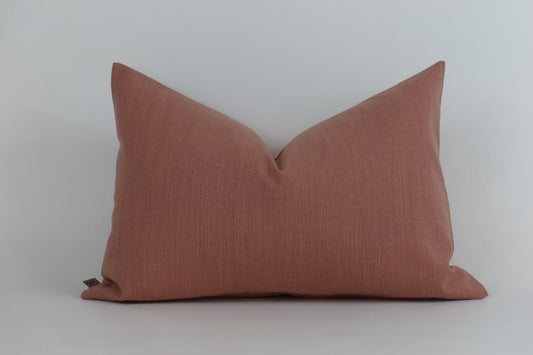 Pink wool mix cushion cover 40x60