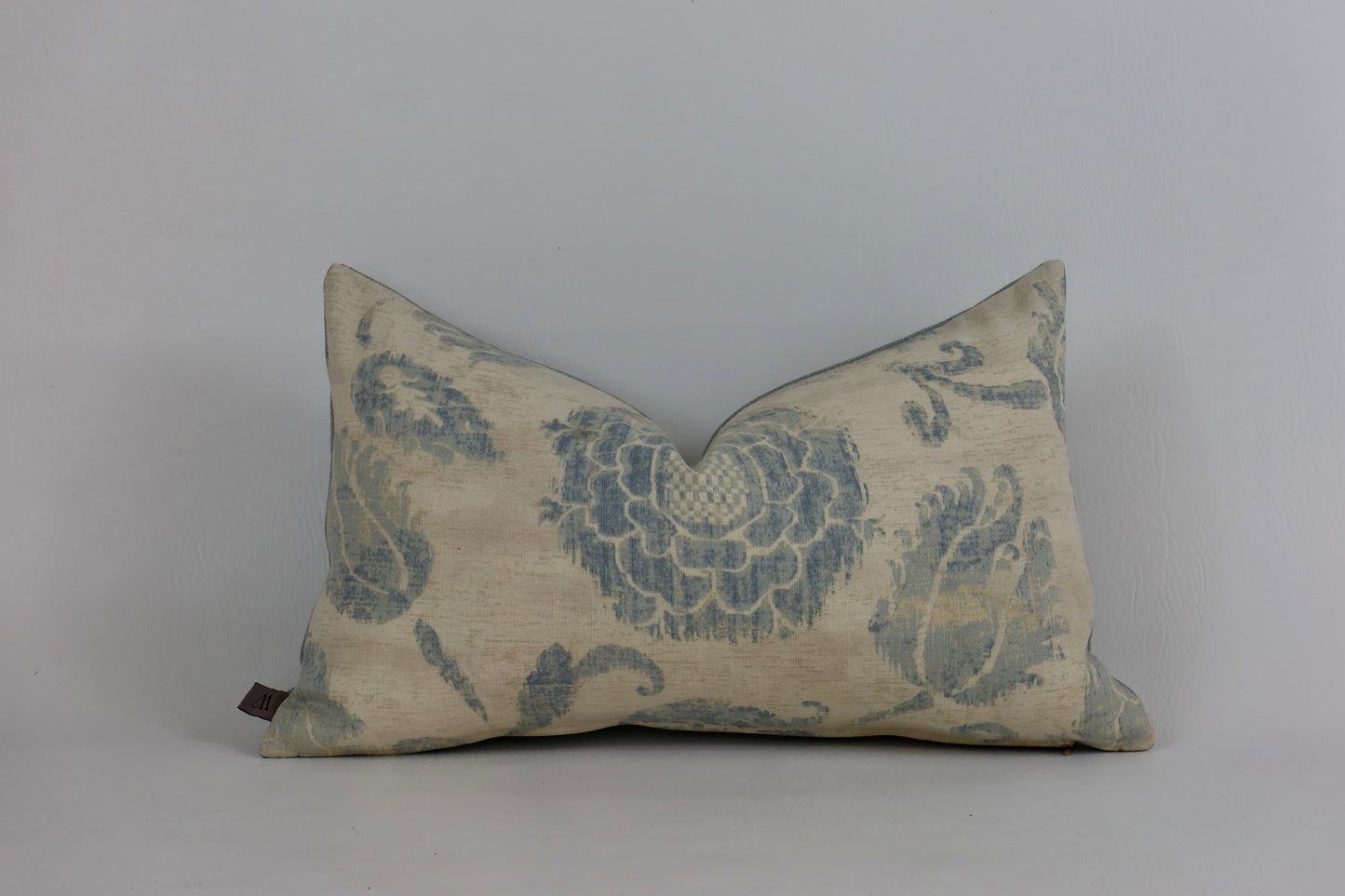 Powder Blue Floral Cushion Cover 30x50