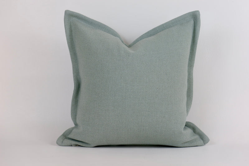 Dusty blue cushion cover 50x50
