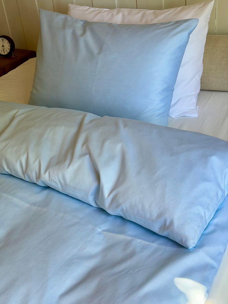 Blue royal twill duvet cover